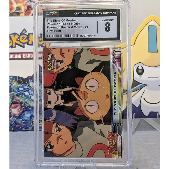 is mewtwo pokemon card rare Pokémon Card First Movie #24 The Story Of Mewtwo Foil Chase Blue Logo – AGS  Collectibles